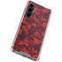 Red Street Camo Galaxy S23 FE Clear Case