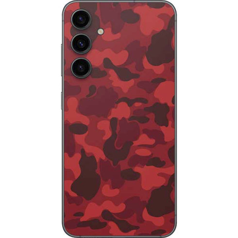 Red Street Camo Galaxy S23 FE Skin