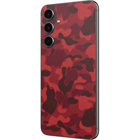 Red Street Camo Galaxy S23 FE Skin