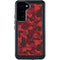 Red Street Camo Galaxy S23 Plus Waterproof Case