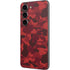 Red Street Camo Galaxy S23 Skin