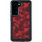 Red Street Camo Galaxy S23 Waterproof Case