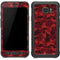 Red Street Camo Galaxy S7 Active Skin