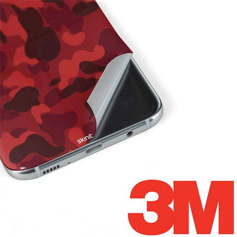Red Street Camo Galaxy S8 Skin