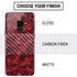 Red Street Camo Galaxy S9 Skin
