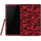Red Street Camo Samsung Galaxy Tab Skin