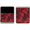 Red Street Camo Galaxy Z Flip3 5G Skin