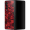 Red Street Camo Galaxy Z Fold3 5G Skin