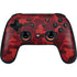 Red Street Camo Google Stadia Controller Skin