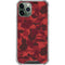 Red Street Camo iPhone 11 Pro Max Clear Case