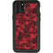 Red Street Camo iPhone 11 Pro Max Waterproof Case