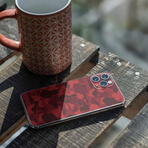 Red Street Camo iPhone 11 Pro Skin