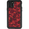 Red Street Camo iPhone 11 Pro Waterproof Case