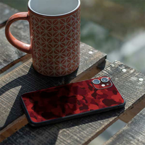 Red Street Camo iPhone 11 Skin