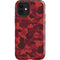 Red Street Camo iPhone 12 Impact Case