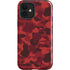 Red Street Camo iPhone 12 Impact Case
