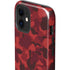 Red Street Camo iPhone 12 Impact Case