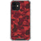Red Street Camo iPhone 12 Mini Clear Case