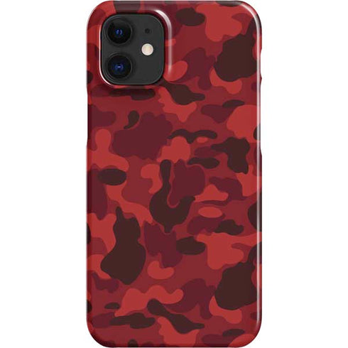 Red Street Camo iPhone 12 Mini Lite Case