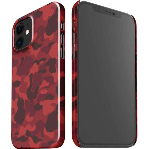 Red Street Camo iPhone 12 Mini Lite Case
