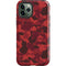 Red Street Camo iPhone 12 Pro Impact Case