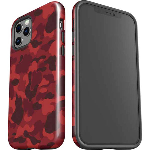 Red Street Camo iPhone 12 Pro Max Impact Case