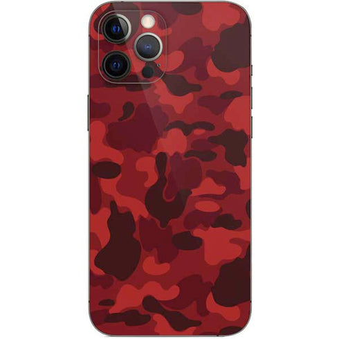 Red Street Camo iPhone 12 Pro Max Skin
