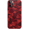 Red Street Camo iPhone 12 Pro Skin