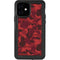 Red Street Camo iPhone 12 Waterproof Case