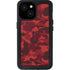 Red Street Camo iPhone 13 Mini Waterproof Case