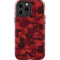 Red Street Camo iPhone 13 Pro Max Impact Case