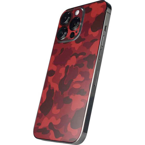 Red Street Camo iPhone 13 Pro Max Skin