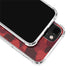 Red Street Camo iPhone 14 Clear Case