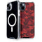 Red Street Camo iPhone 14 MagSafe Case