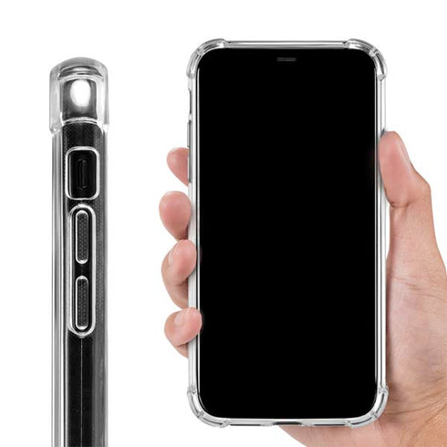 Red Street Camo iPhone 14 Plus Clear Case