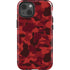 Red Street Camo iPhone 14 Impact Case