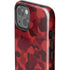 Red Street Camo iPhone 15 Impact Case