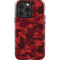 Red Street Camo iPhone 14 Pro Impact Case