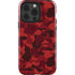 Red Street Camo iPhone 14 Pro Impact Case