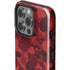Red Street Camo iPhone 14 Pro Impact Case