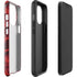 Red Street Camo iPhone 14 Pro Impact Case