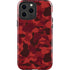 Red Street Camo iPhone 15 Pro Max Impact Case