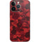 Red Street Camo iPhone 15 Pro Skin