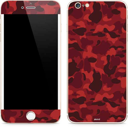 Red Street Camo iPhone 6/6s Plus Skin