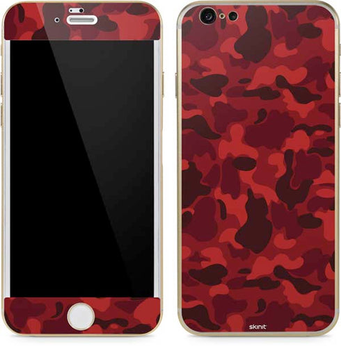 Red Street Camo iPhone 6/6s Skin