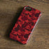 Red Street Camo iPhone 7 Pro Case
