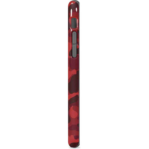 Red Street Camo iPhone 8 Pro Case