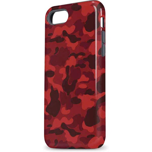Red Street Camo iPhone 8 Pro Case