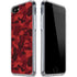 Red Street Camo iPhone SE (2nd & 3rd Gen) Clear Case