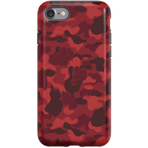 Red Street Camo iPhone SE (2nd & 3rd Gen) Pro Case